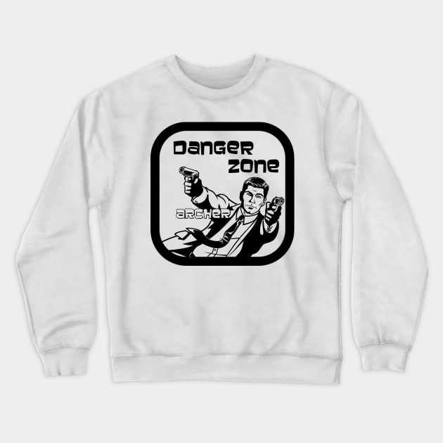 Danger Zone!! Crewneck Sweatshirt by Thisepisodeisabout